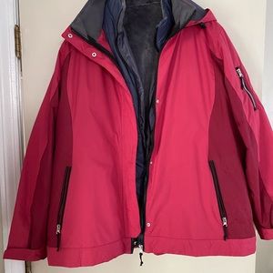 Free Country winter jacket with zip out lining.  Size XXL